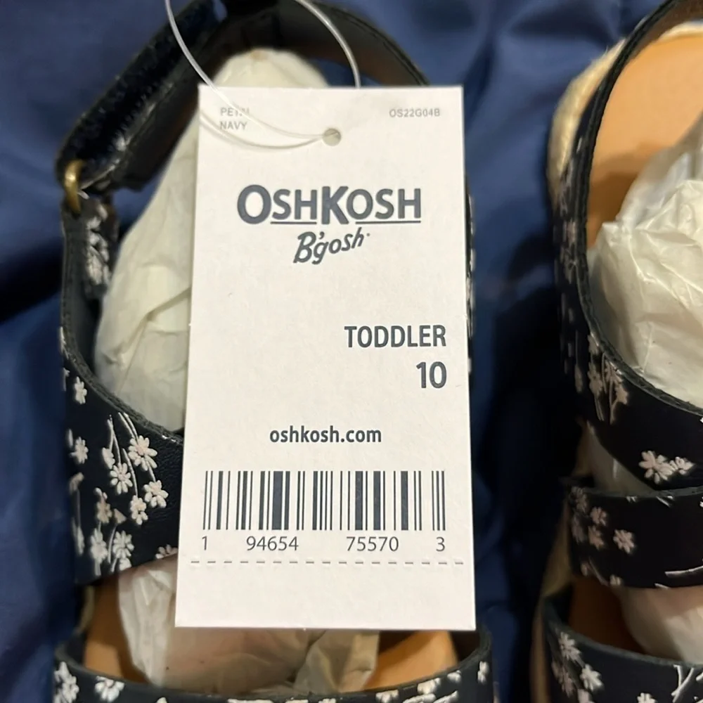 NWT OshKosh B'Gosh Girl's Petal Sandal